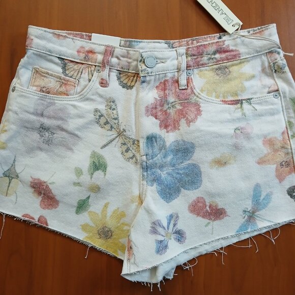 NWT Blank NYC Barrow Butterfly Hi-Rise Shorts - 27W - Picture 3 of 6